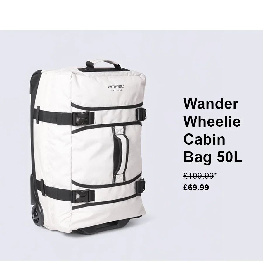 Wander Wheelie Cabin Bag 50L