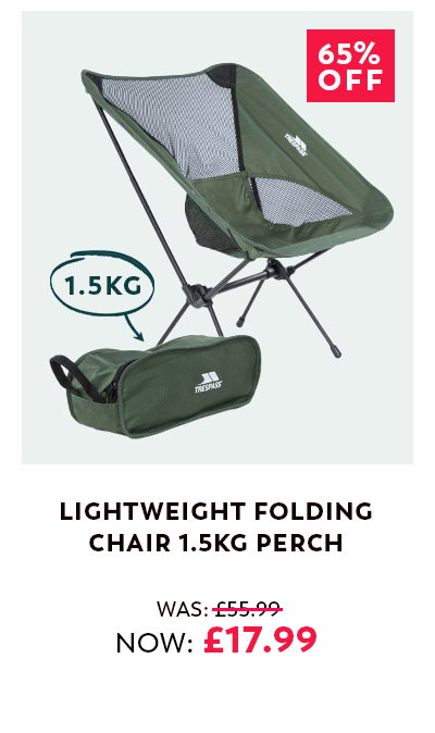 Lightweight Folding Chair 1.5kg Perch