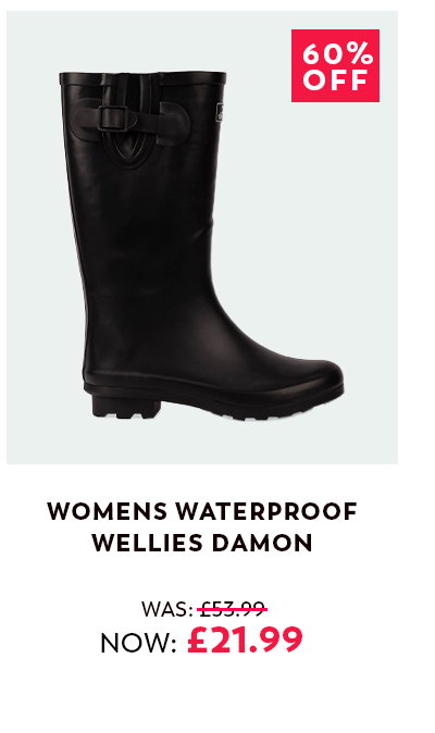 Womens Waterproof Wellies Damon