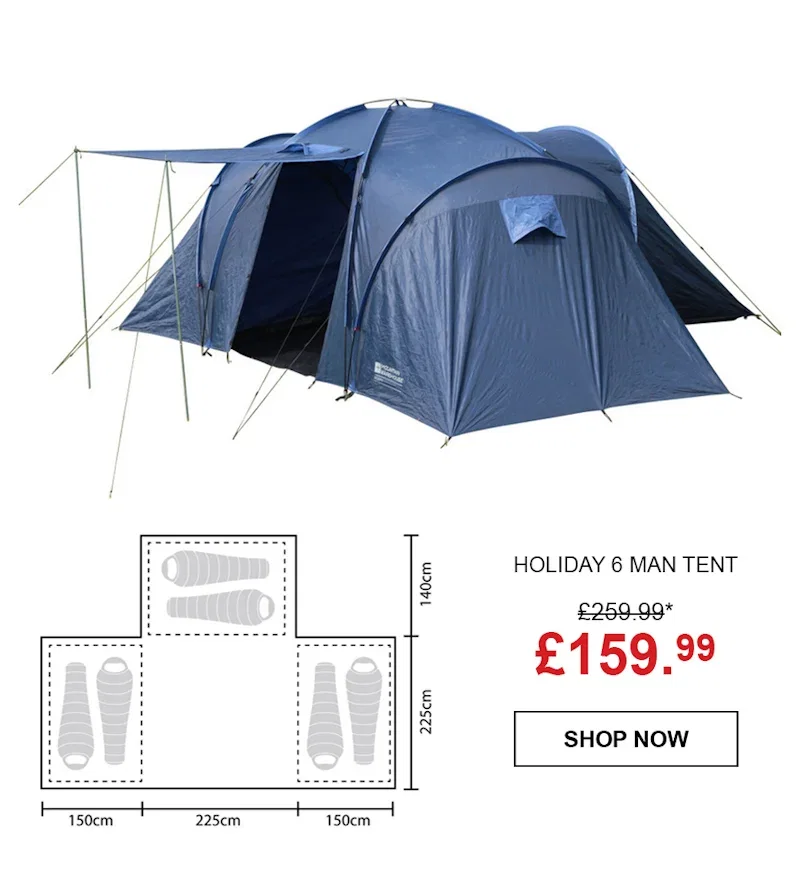 Holiday 6 Man Tent