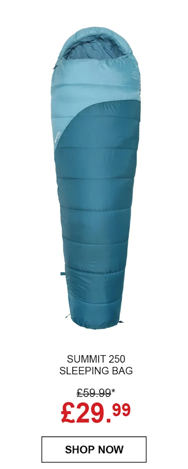 Summit 250 Sleeping Bag