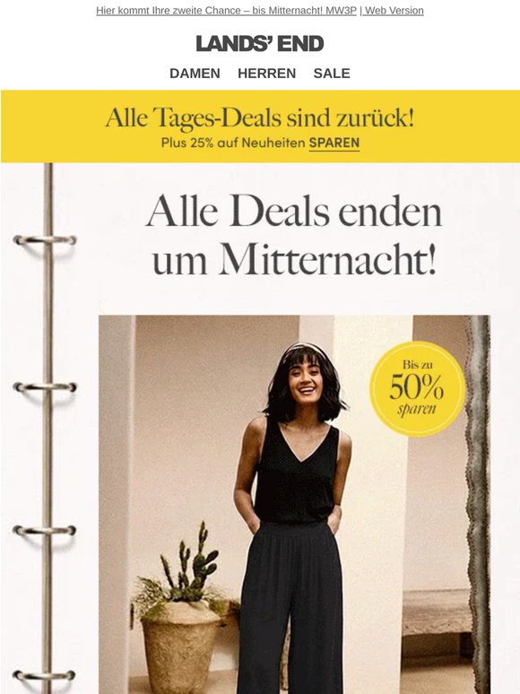 Haben Sie einen Tages-Deal verpasst?