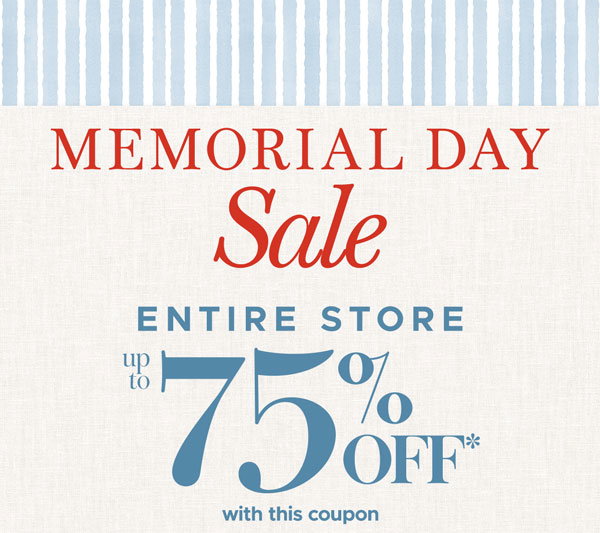 Memorial Day Sale