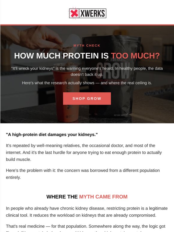How much protein is actually too much?