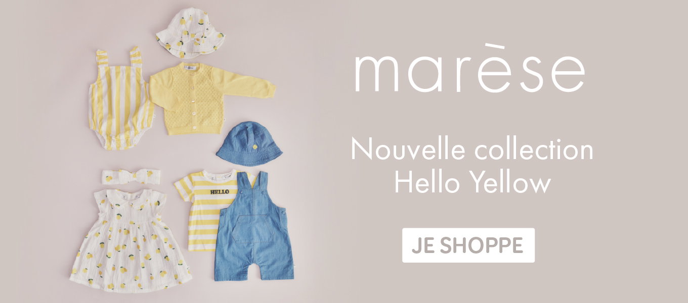 Marèse nouvelle collection Hello Yellow