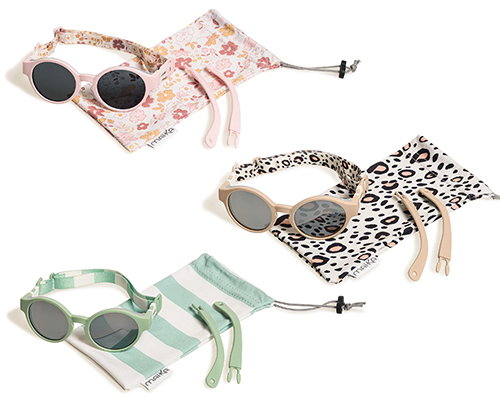 Lunettes de soleil Bébé Évolutive Bout'Chou Léopard de Maïka