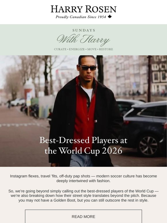 The Best-Dressed Players at the World Cup 2026
