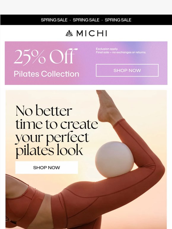 9 Days Left: Pilates Essentials 25% Off