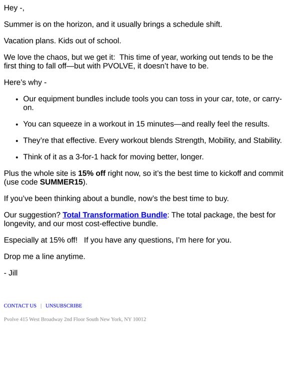 Why the SMS method is the perfect summer workout