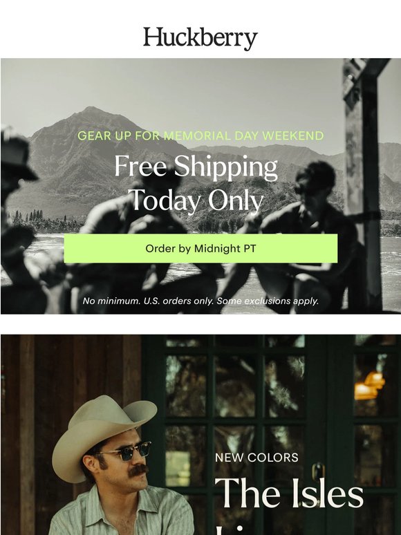 Unlocked: Free Shipping (No Minimums)