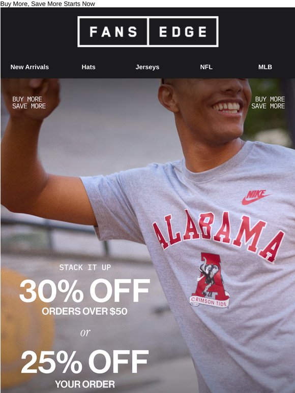 More Gear, More Savings. Up To 30% Off