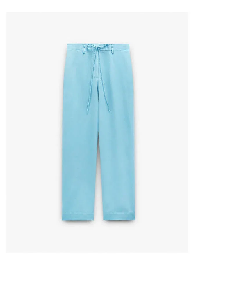 Plain trousers 100% lyocell