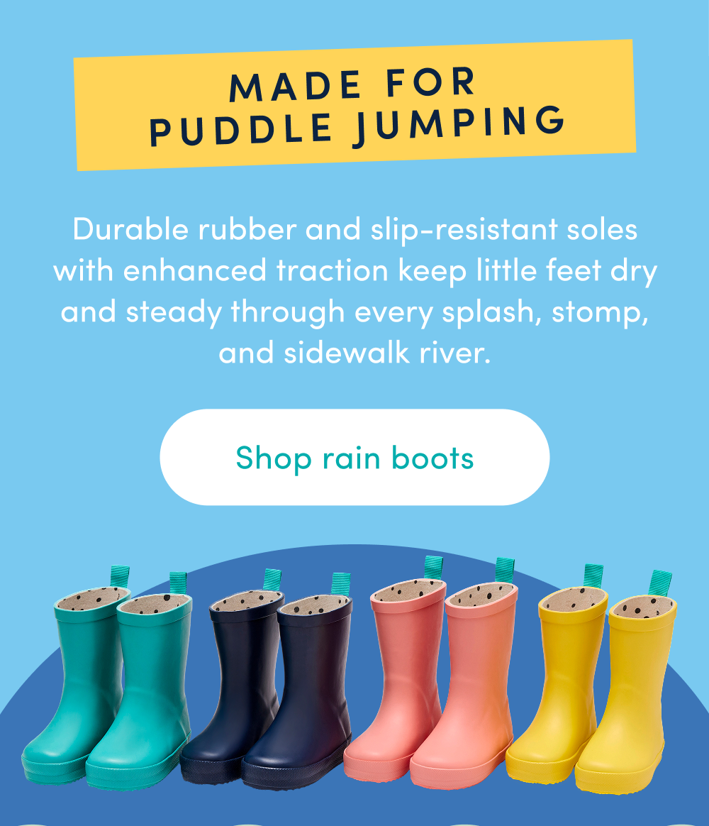SHOP RAIN BOOTS