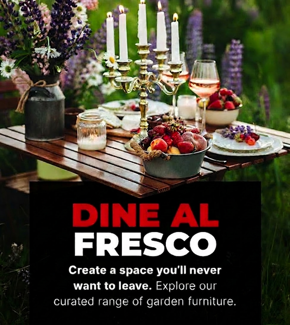 Dining Al Fresco - Curate Your Outdoor Living Space