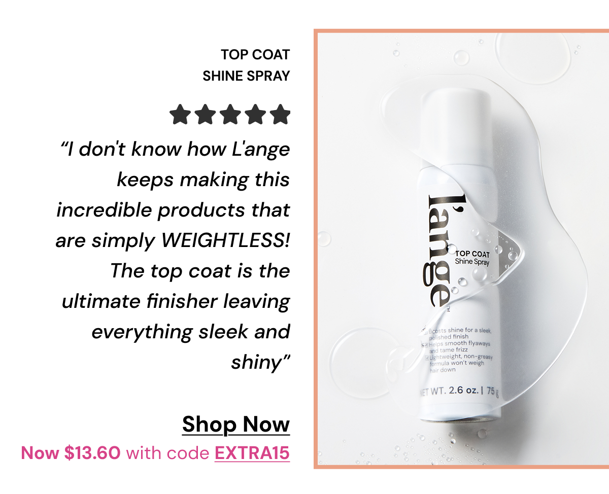 Shop Top Coat - $13.60 with code EXTRA15