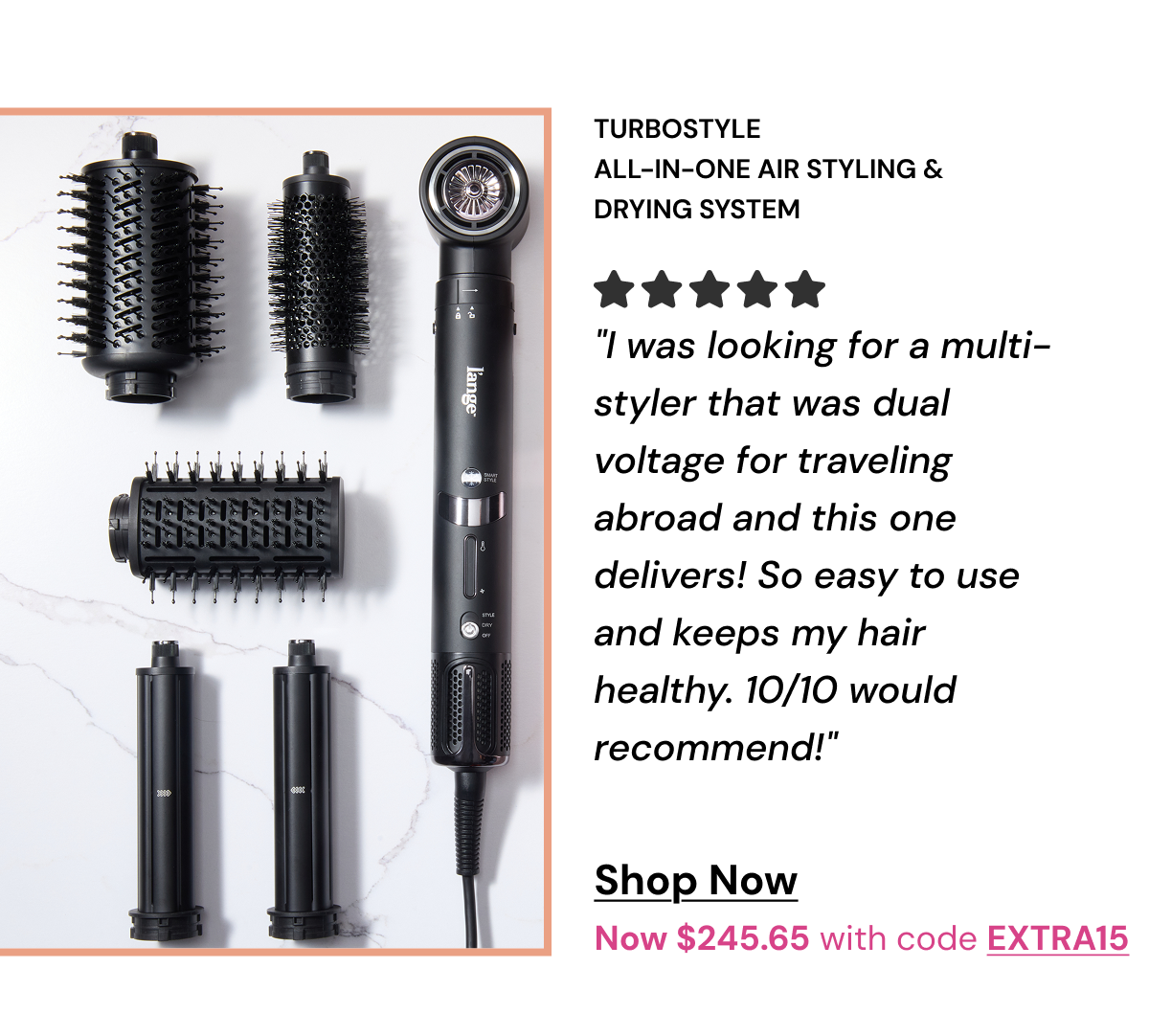 Shop TurboStyle - $245.54 with code EXTRA15
