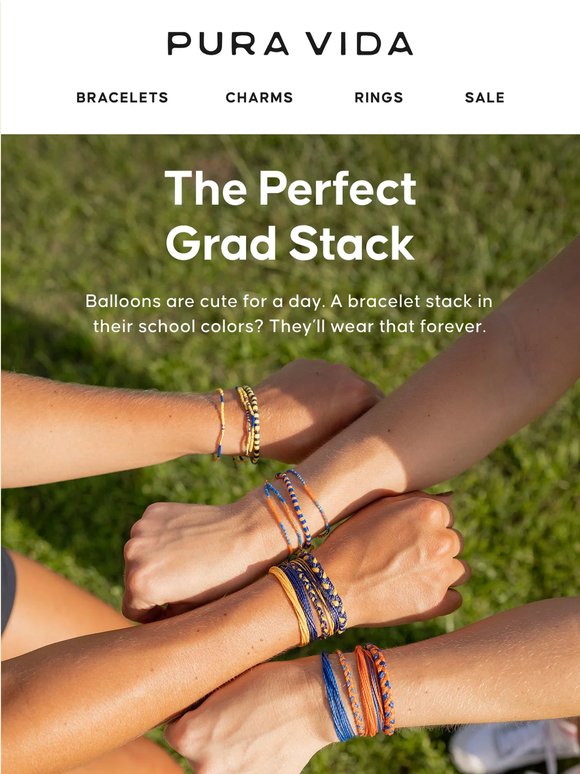 A little something for the grad (in their colors, obviously)