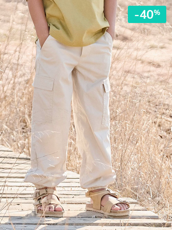 pantalon cargo -40%