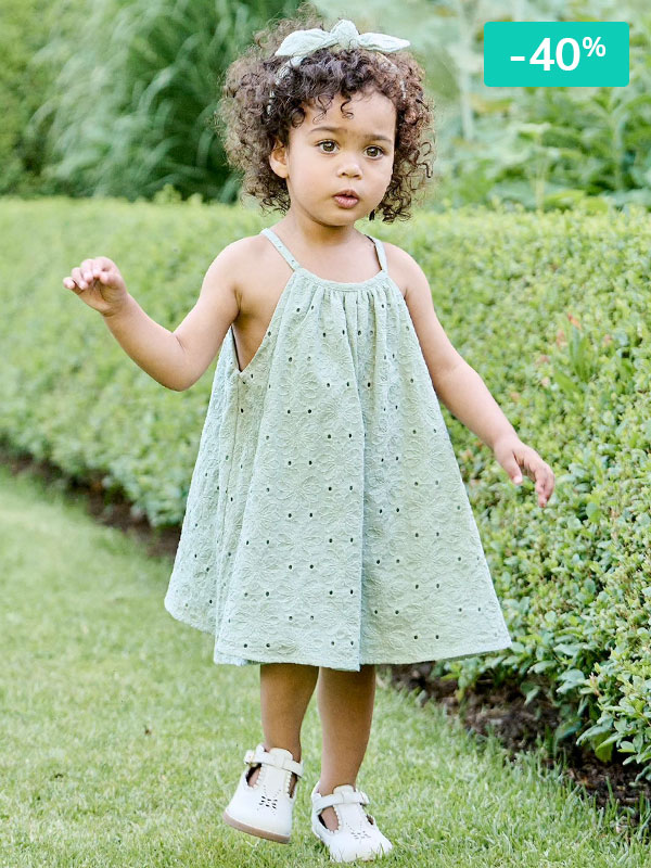 Vestido bordado ingles -40%
