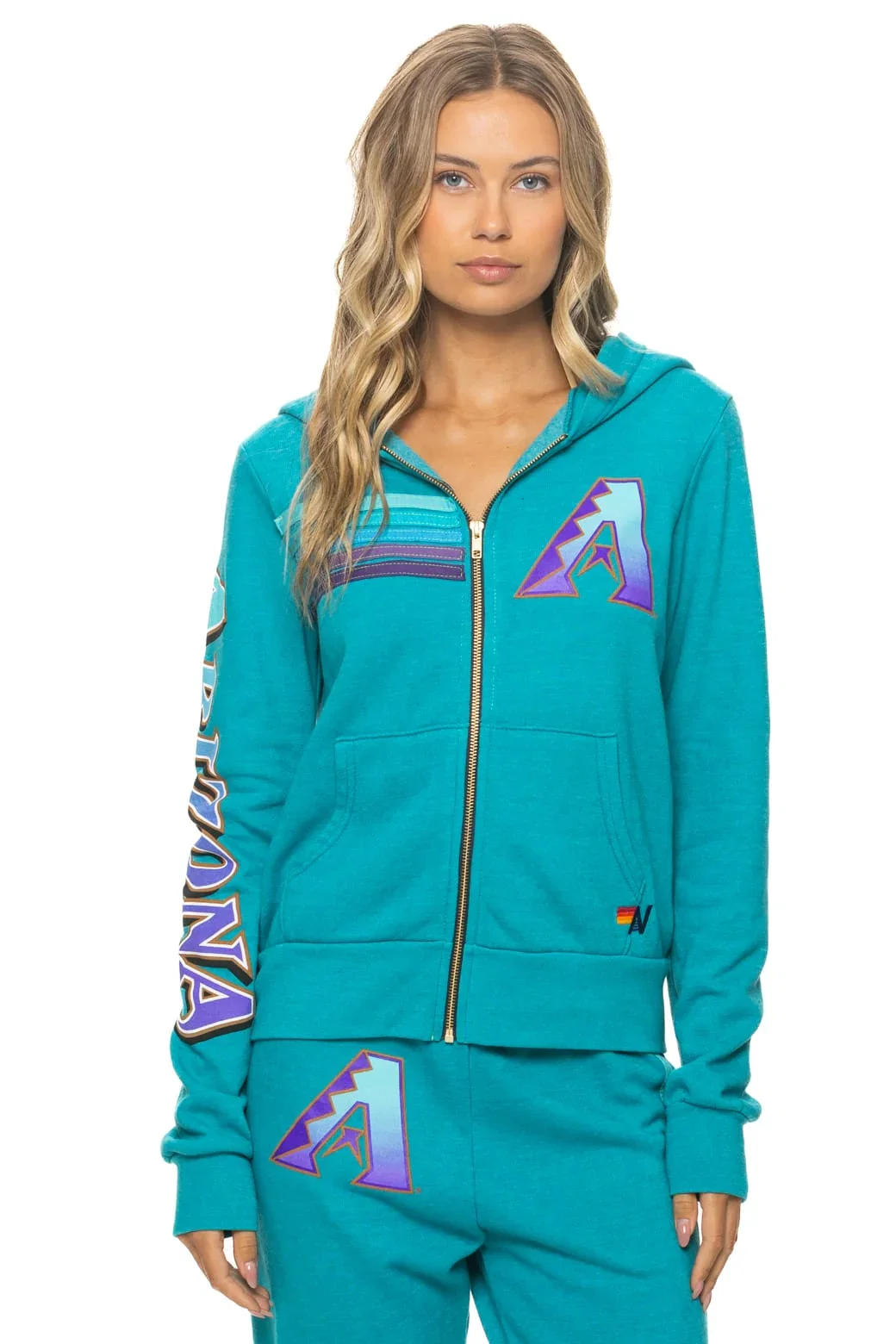 Image of ARIZONA DIAMONDBACKS 2026 ZIP HOODIE - TEAL