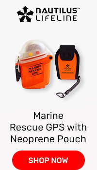 Nautilus Lifeline Marine Rescue GPS with Neoprene Pouch | Shop Now