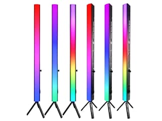 LIGHT4ME ACCU WASH BAR, 192x0,3W RGB