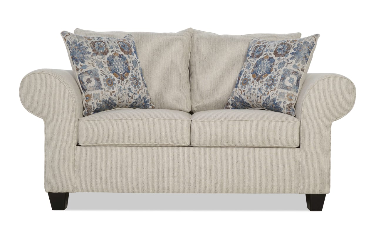 Jon Beige 68'' Loveseat