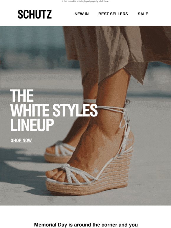 Your White Shoe Rotation