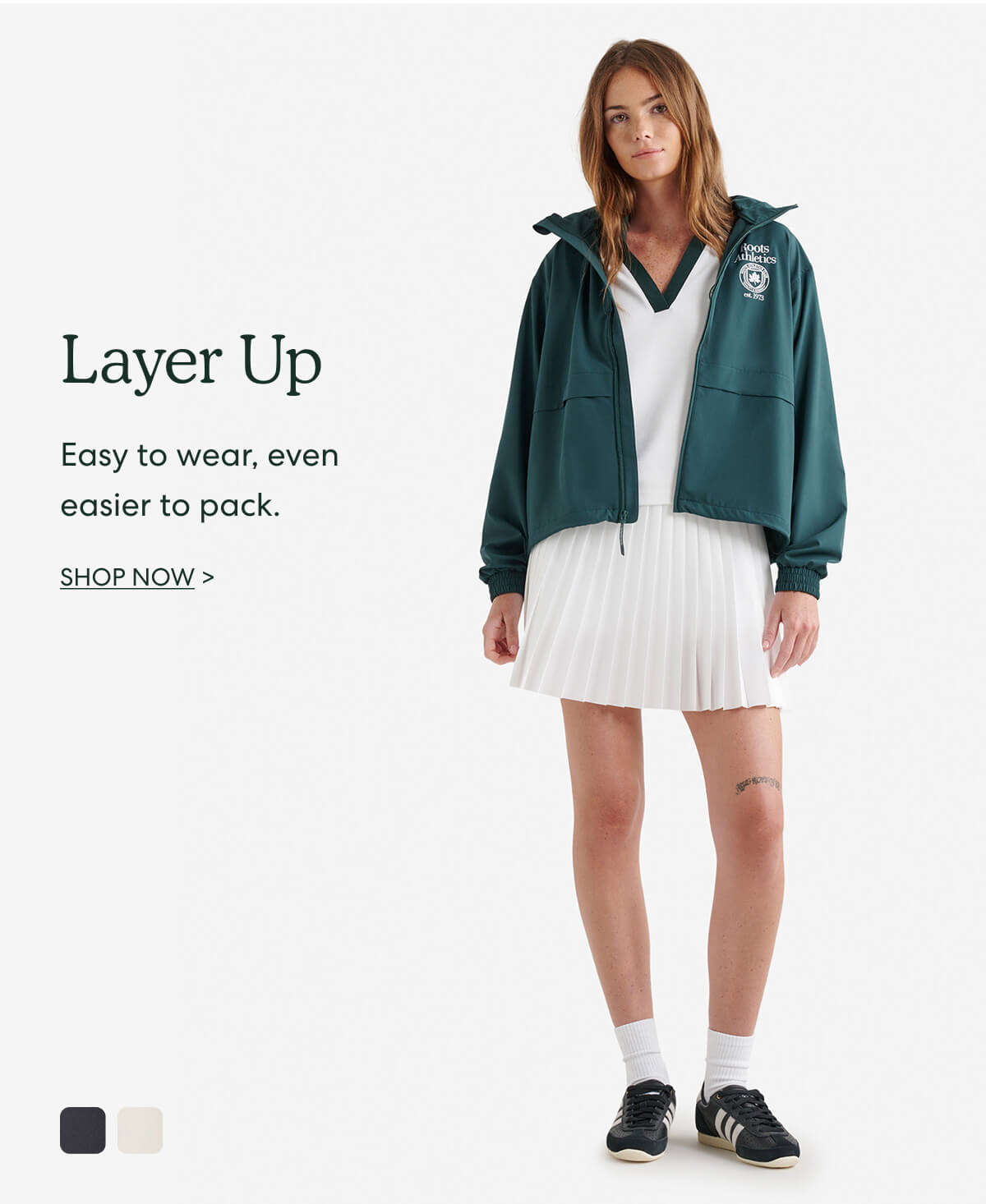 Layer Up. Easy to wear, even easier to pack