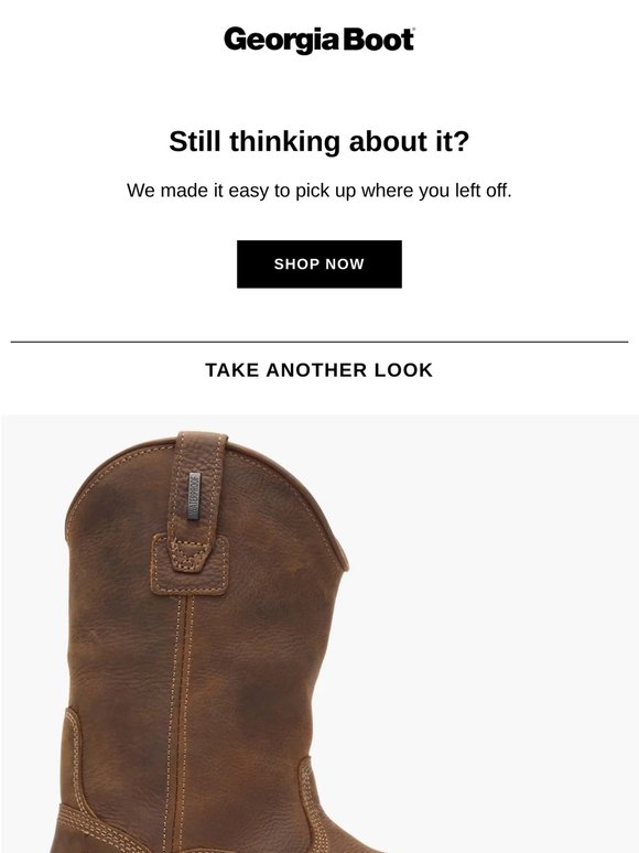 Still thinking about it?