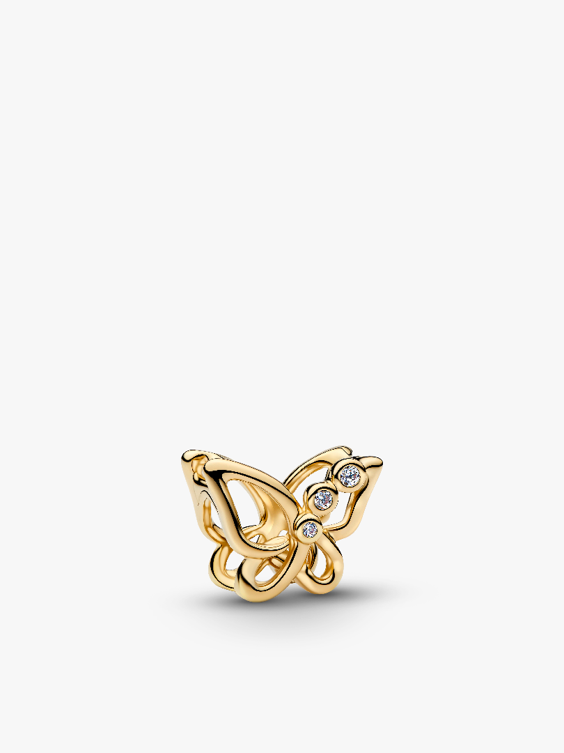 Sommerfugl Openwork Charm