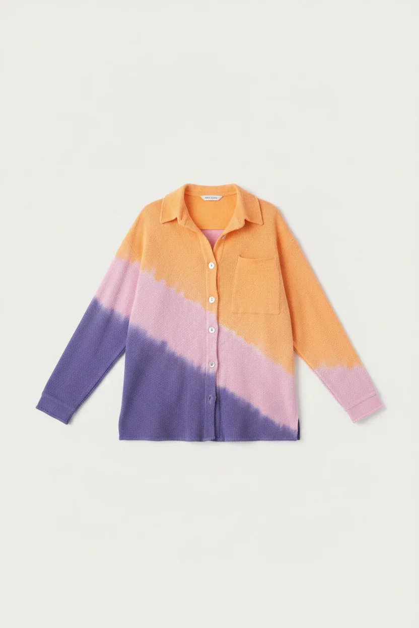 Electric and Rose Boyfriend Thermal Shirt