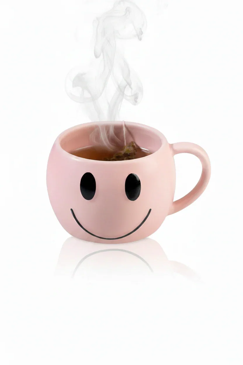 Bitten Happy Sad Mood Mug