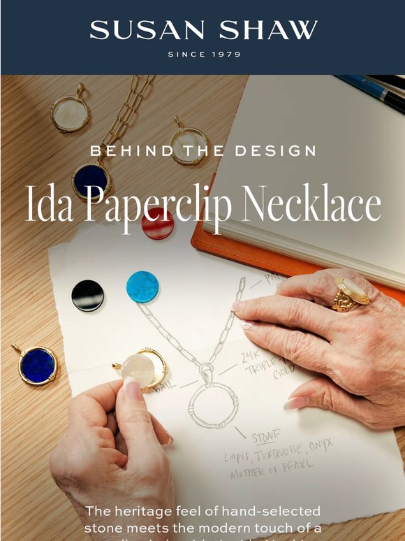 Behind the Design: Ida Paperclip Necklace