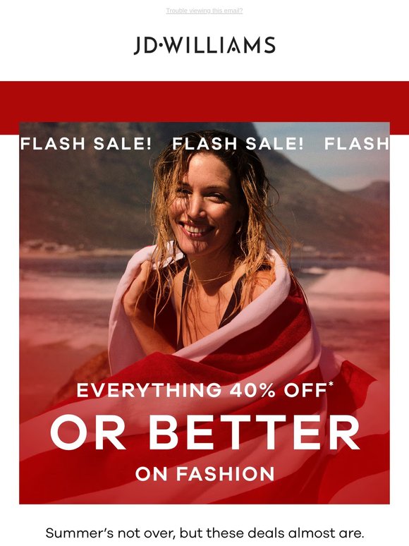ENDING SOON ⚡ 40% off or more
