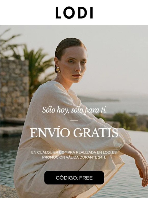 Envío GRATIS durante 24 h.