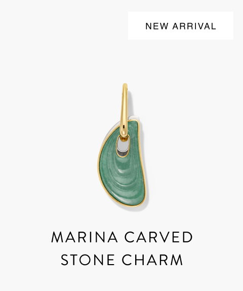 Marina Carved Stone Charm.