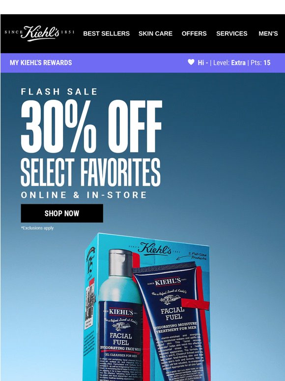 Almost Over: 30% OFF Sets Ft. Ultra Facial Cream & More