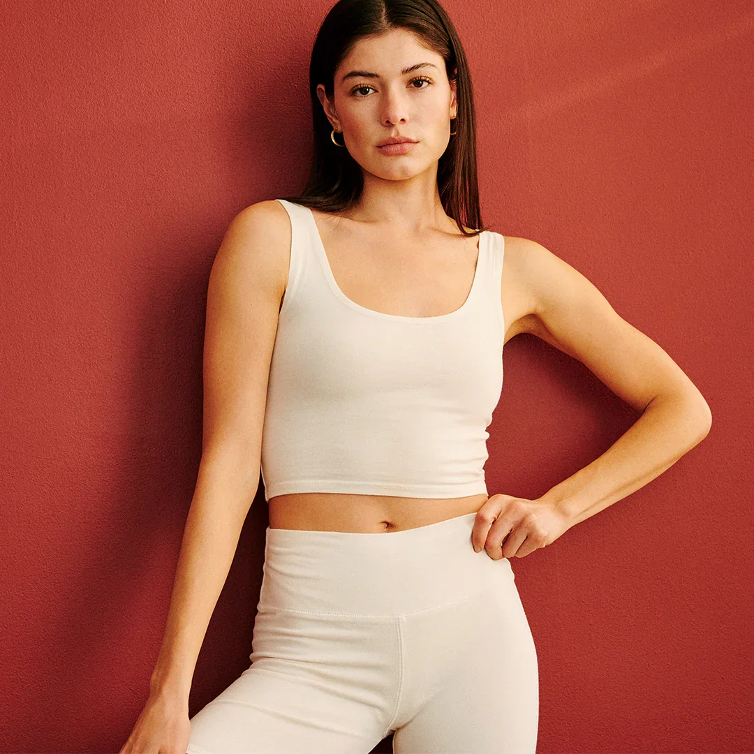 Image of Fitted Crop Top
