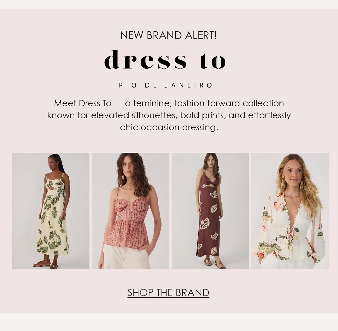 NEW BRAND ALERT! dress to