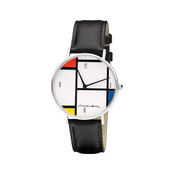 Künstler-Armbanduhr 'Mondrian - Tableau Nr. IV'