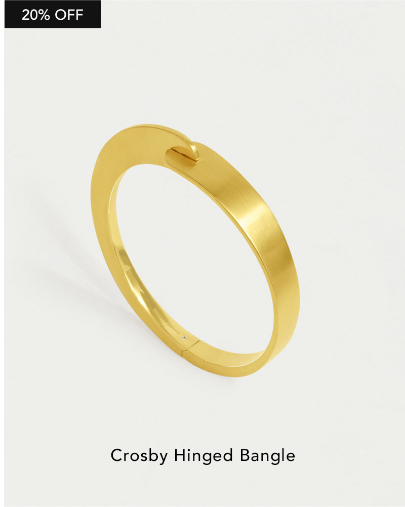 Crosby Hinged Bangle.