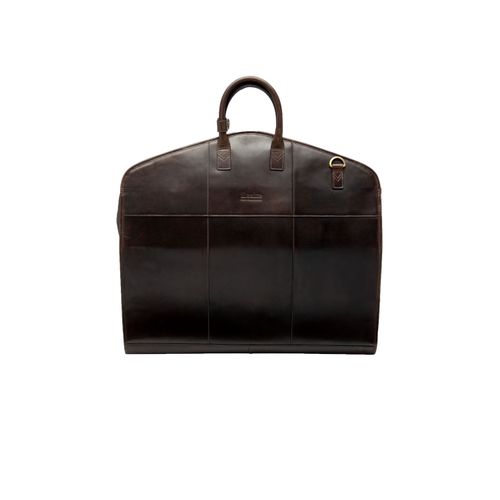 Loake London Suit Carrier Dark Brown Leather