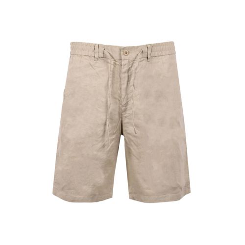 GANT REG LINEN SHORTS OAT BEIGE