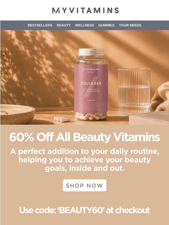 Last Call | 60% Off All Beauty