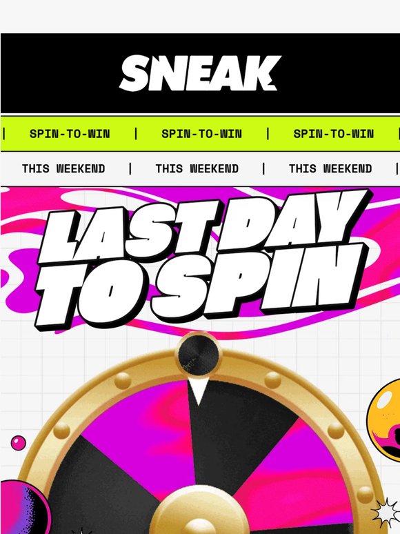 Last Day to SPIN 😵‍💫