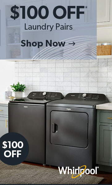 100 dollars off Laundry pairs. Click to shop now. 