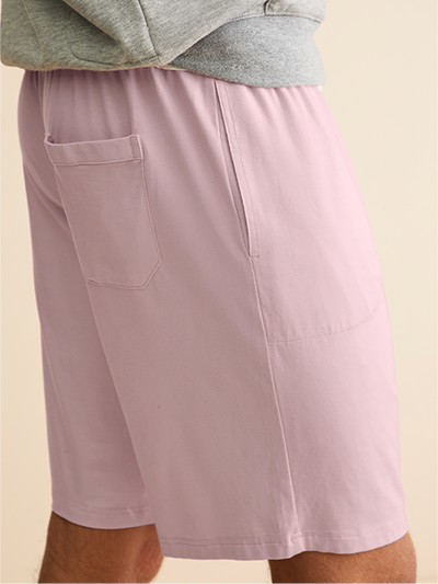 Men's Basel Lounge Shorts in Pink