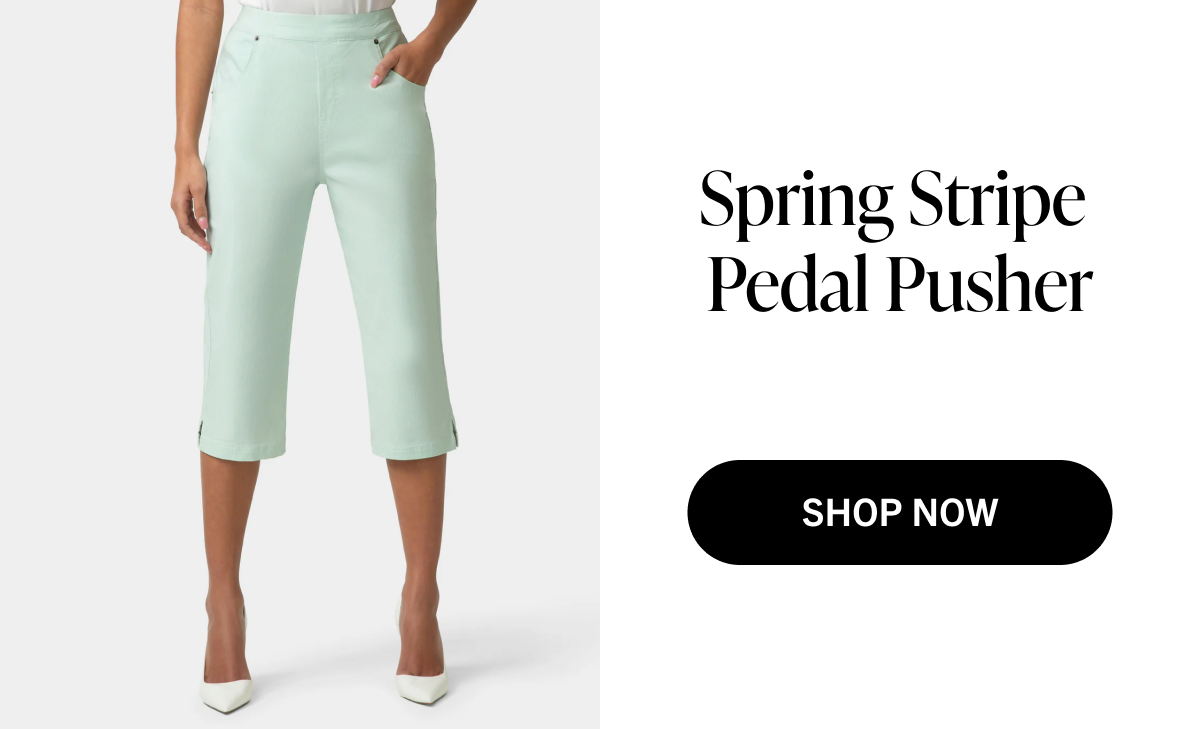Spring Stripe Pedal Pusher