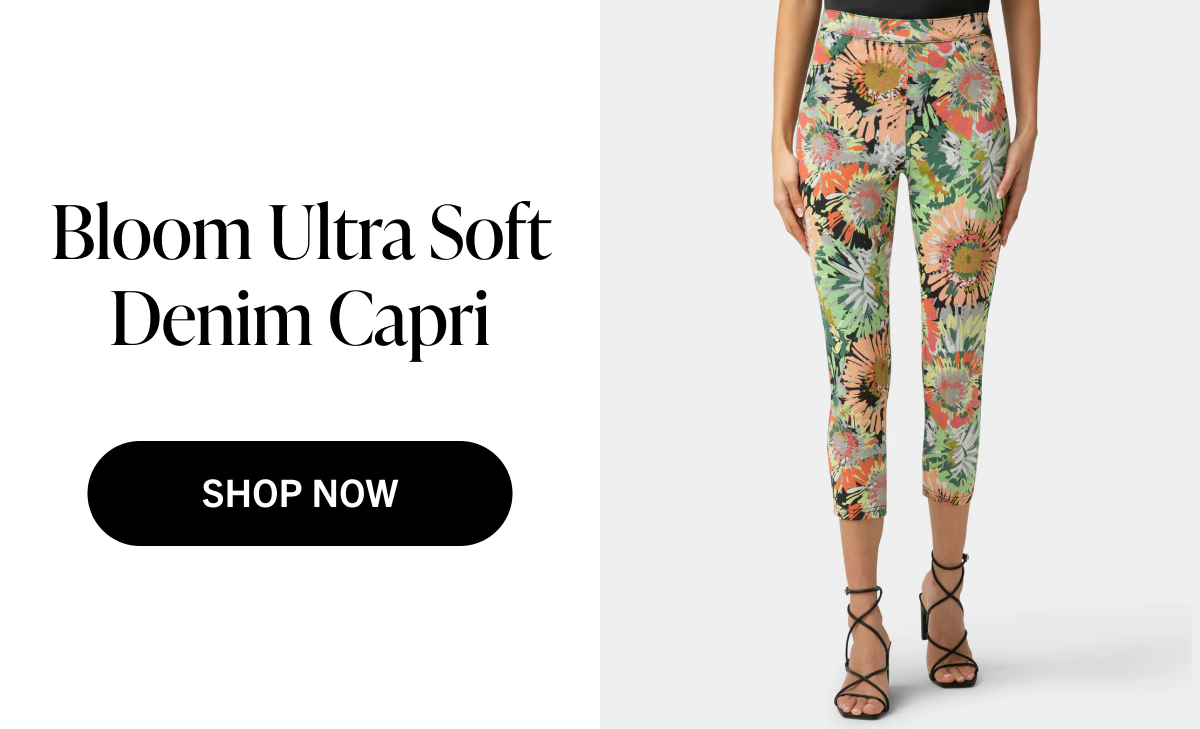 Bloom Ultra Soft Denim Capri
